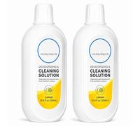 Nettoyant pour aspirateur laveur compatible avec Tineco, citron, 2 x 500 ml | Nettoyage des taches collantes, séchage rapide et sans traces. Pour sols durs scellés : carrelage, parquet, vinyle