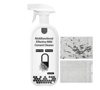 Nettoyant pour béton - Nettoyant pour ciment doux multifonctionnel, dégraissant pour taches d'huile pour sol en ciment 500 ml | Spray dissolvant de graisse pour béton multifonctionnel, pour s