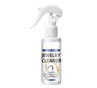Nettoyant pour bijoux en or et argent | 120 ml anti-ternissement instantané, spray anti-ternissement et anti-rouille, nettoyant doux pour bijoux pour pierres précieuses