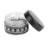 Nettoyant Pour Bong, 500 Pièces 3 Mm Nettoyant Pour Carafe à Vin Perles De Nettoyage Pour Carafe En Acier Inoxydable Nettoyant Pour Bouteille D'eau Bong Perles En Verre Pour Vases Outils De Nettoyage