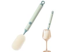 Nettoyant pour Brosse à Tasse, Brosse éponge pour Bouteille d'eau,Brosse de Lavage de Tasse, Douce pour Bouteille - Brosse en éponge pour Un Nettoyage à Long Manche pour Une portée profo