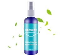 Nettoyant Pour Casque De Moto, Spray Entretien Casques, Spray Nettoyant Sans Rinçage 100ml pour Motoneige, Vélo Électrique, Scooter et Équipements d'Aventure