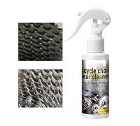 Nettoyant pour chaîne de vélo | Nettoyant dégraissant pour chaîne de vélo de montagne 120 ml, spray dégraissant pour les types de vélos, spray détachant