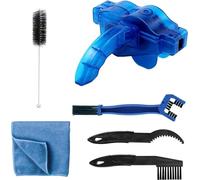 Nettoyant pour chaîne de vélo - Nettoyant pour chaîne de vélo - Nettoyage de chaîne - Brosse à chaîne - Kit de nettoyage de vélo - Dégraissant vélo - Nettoyant chaîne - Accessoires de vélo - Brosses
