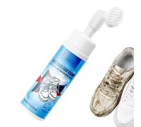 Nettoyant Pour Chaussures Blanches | Nettoyage en Profondeur 260g Protecteur | Détachant Mousse et Kit de Nettoyage pour Sneakers | Pour Bottes Toile Cuir Tissu Maille Caoutchouc Réparation Entretien