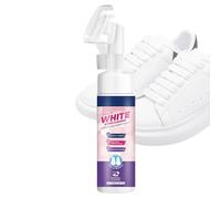 Nettoyant pour chaussures de tennis - 100 ml Mousse nettoyante pour enlever les taches, gomme à séchage rapide pour course à pied, étudiants, athlètes, randonnée, golf, toile, sport, boue jaunissante