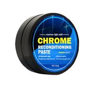Nettoyant pour chrome de voiture, crème de polissage pour chrome, décapant la rouille, restaurateur de chrome et polissage du métal, protection multi-usages pour restaurateur de chrome