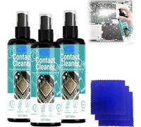 Nettoyant pour circuits imprimés et cartes mères, spray de contact électronique, élimine les résidus d'huile de poussière pour la réparation de téléphones portables (3pcs)