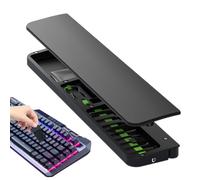 Nettoyant pour Clavier D'ordinateur, Repos Poignet Ergonomique pour Clavier, Kit d'Outils de Nettoyage Doux avec Port de Charge pour Ordinateur Portable et Écouteurs Domestiques