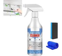 Nettoyant pour climatiseur, sans lavage, spray moussant pour climatiseur, nettoyant de bobine de mousse pour climatiseur, spray nettoyant efficace et multifonction, 60 ml (1 pièce)