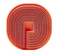 Nettoyant pour corps en silicone - Brosse souple pour aliments, outil exfoliant | Dimensions ergonomiques de 10,5 x 3,6 cm avec poils délicats, accessoire de douche compact pour dos, bras, pu