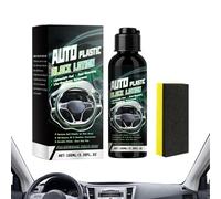 Nettoyant Pour Cuir De Voiture Agent Tout Longue Durée 100ml Avec Éponge