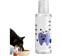 Nettoyant pour dents de chien, additif pour bain de dents, formule sans goût ni odeur, élimine le tartre, formule douce, rafraîchit l'haleine, convient à un usage quotidien pour tous les animaux