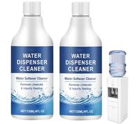 Nettoyant pour distributeur d'eau - Détartrant pour fontaine à eau, formule naturelle, nettoyage en douceur, élimine les dépôts de calcaire et de minéraux. (2 pièce)