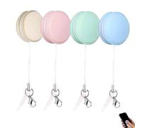 Nettoyant Pour Écran De Téléphone Macaron, 2026 Nouvelle Lingette Portable Pour Écran De Téléphone Mobile, Nettoyant Multifonctionnel Pour Lunettes, Pour Le Bureau Ou Les Voyages(4pcs)