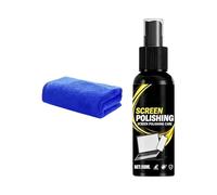 Nettoyant pour écran de téléphone Portable, Protection de revêtement Anti-poussière avec Serviette, Spray nettoyant pour écran d'ordinateur, pour Les Voyages d'affaires et Les études