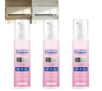 Nettoyant Pour Évent AC, Spray D'entretien AC Intérieur Facile Pour La Maison, Spray De Nettoyage En Profondeur Sans Rinçage, Spra/y D'élimination Des Odeurs À Action Rapide, Mousse Nettoyante (3Pcs)