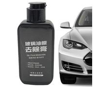 Nettoyant Pour Film D Huile De Pare Brise,Détachant Vitres Auto 120ml | Crème Nettoyante Pour Vitres Auto - Pour Conducteurs, Gérants De Flotte, Passionnés D'Automobile, Détailleurs