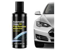 Nettoyant pour film d'huile automobile - 100 ml - Hydrophobe - Nettoyant pour vitres de voiture, camion, fenêtre, miroir, pare-brise et amélioration de la visibilité