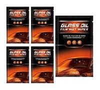 Nettoyant pour film d'huile de verre | Lingettes longue durée pour retirer les films d'huile de pare-brise de voiture, pour camion, camping-car, berline, pare-brise, rétroviseur, sécurité de conduite