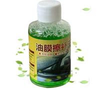Nettoyant pour film d'huile pour pare-brise, solution de nettoyage de vitres de voiture, outil de nettoyage de vitres de voiture, outil de nettoyage pour clarté et visibilité