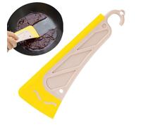 Nettoyant pour grattoir à vaisselle - Grattoir réutilisable en silicone, design à tête souple | Grattoir antidérapant Poignée ergonomique, résistant à la chaleur pour plaques de cuisson et st