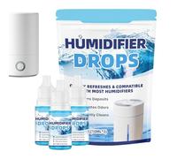 Nettoyant Pour Humidificateur - Ensemble De 3 Pièces Article Ménager Universel Naturel | Nettoyeur De Conteneur D'humidificateur, Pour La Maison, Le Bureau, Le Salon, L'aquarium, Le Réservoir De Poiss