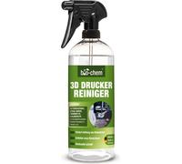 nettoyant pour imprimante 3D 750 ml en spray pour toutes les imprimantes 3D, pièces PC et autres appareils électriques I Nettoyant écologique pour lit d'impression 3D à haut pouvoir de dissolution I I