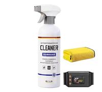Nettoyant pour Intérieur de Voiture - Spray Rénovant pour Tableau de Bord,Spray Multifonction 500ml pour Cuir, Tissus, Moquette Auto et Canapé sans Rayures