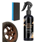 Nettoyant pour jantes - 120 ml - Nettoyant en profondeur antirouille et spray protecteur de roue de voiture pour camions, SUV, camping-cars et voitures, sans danger pour le métal, le fer, le