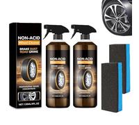Nettoyant pour jantes, convertisseur de rouille polyvalent et puissant, polissage et rénovation rapides, transforme les jantes sales en brillance instantanée et protection durable (2pcs)