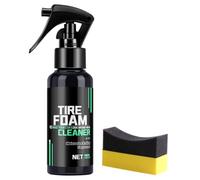 Nettoyant Pour Jantes Et Pneus | Spray Nettoyant Pour Jantes | Polissage Hydrophobe Pour Nettoyage Garniture Caoutchouc Et Restauration Véhicules SUV Camion Camping-car