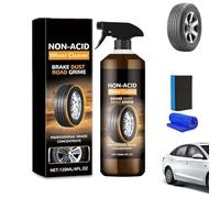 Nettoyant Pour Jantes Wheelblaze, Convertisseur De Rouille Polyvalent Et Puissant Wheel Blaze, Nettoyant Pour Caoutchouc De Pneus De Voiture, Polissage Et Remise À Neuf Rapides (1 ensemble)