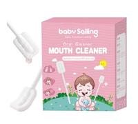 Nettoyant pour la bouche de bébé, Nettoyant buccal pour bébé - Stick doux pour le nettoyage buccal de 30 pièces - Bâton de nettoyage des gencives avec gaze pour langue orale, nettoyant p