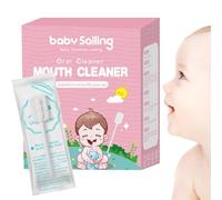Nettoyant pour la gaze pour la langue, nettoyant pour la bouche pour | Bâton de nettoyage buccal doux de 30 pièces - Bâton de nettoyage des gencives avec gaze pour langue orale, nettoyant pour