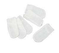 Nettoyant pour la Langue des Dents de bébé, 6 Pièces de Nettoyage des Dents de bébé Gaze Couvre-doigts Doux Nettoyant pour la Bouche de bébé Brosse à Dents pour bébé de 0 à 36 Mois