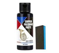 Nettoyant pour laiton - Nettoyant pour bronzage et polissage - Solution de polissage du métal 50 ml - Dissolvant efficace - Polish 50 ml - Pour appareils en aluminium - Chrome et argent