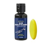Nettoyant Pour L'argent - Creme Anti-rayures 30ml,Produit de Polissage Crème | Pour Nettoyer Bijoux Colliers Bagues Montres et Instruments de Musique comme Saxophone