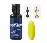Nettoyant Pour L'argent | Crème de 30 ml Élimine les Rayures | Aide A L'entretien De L'argent,Pour Nettoyer Bijoux Colliers Bagues Montres et Instruments de Musique comme Saxophone