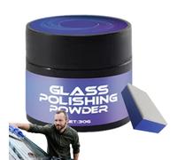 Nettoyant pour le polissage des vitres de voiture, poudre de nettoyage anti-buée pour vitres et fenêtres