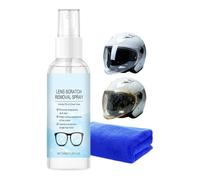 Nettoyant pour lentilles de lunettes - Solution de polissage, kit de liquid | Kit anti-rayures pour lentilles de lunettes, pour miroir, pare-brise, caméra, casque, voiture, maison,