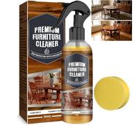 Nettoyant pour meubles décontamination et éclaircissant, spray de vernis à bois pour armoires, tables, planchers de bois franc et meubles, nettoie, fait briller, protège et renouvelle le (1pcs)
