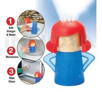 Nettoyant Pour Micro-Ondes Angry Mama Four À Micro-Ondes Nettoyeur À Vapeur À Action Rapide Nettoie