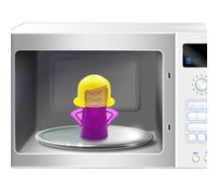 Nettoyant pour micro-ondes Angry Mom | Le nettoyeur vapeur nettoie facilement le crud en quelques minutes - Outil d'équipement de nettoyage de réfrigérateur de dessin animé, utilisant du vinaigre et d