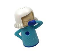 Nettoyant pour micro-ondes Angry Mom - Le nettoyeur vapeur nettoie facilement le crud en quelques minutes | Outil d'équipement de nettoyage de réfrigérateur de dessin animé, utilisant du vinaigre et d