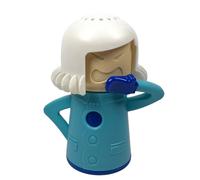 Nettoyant pour micro-ondes Angry Mom, Nettoyeur vapeur, Outil d'équipement de nettoyage de réfrigérateur de dessin animé, utilisant du vinaigre et de l'eau