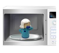 Nettoyant pour micro-ondes Angry Mom - Nettoyeur vapeur pour four à micro-ondes,Dessin animé Cool Fridge Odor Remover pour la maison, la cuisine et le bureau