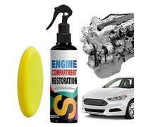 Nettoyant Pour Moteur De Voiture,Avec Éponge 100ml Agent Puissant | Spray De Nettoyage Moteur Et Décapant De Graisse - Pour Entretien Véhicules RV SUV Contre Huile Graisse