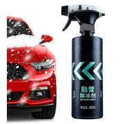 Nettoyant pour pare-brise, nettoyant pour verre et gel, spray de dégivrage pour la neige et les vitres de voiture - Pour rétroviseur, pare-brise, routine matinale, camion, berline, minivan