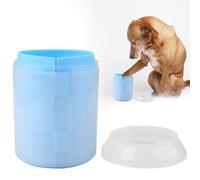 Nettoyant Pour Pattes De Chien, Rondelle De Patte De Chien Amovible, Nettoyeur De Pattes De Copain, Nettoyeur De Pattes D'animaux, Brosse De Nettoyage De Pattes, Tasse Pour Chiens(Bleu)